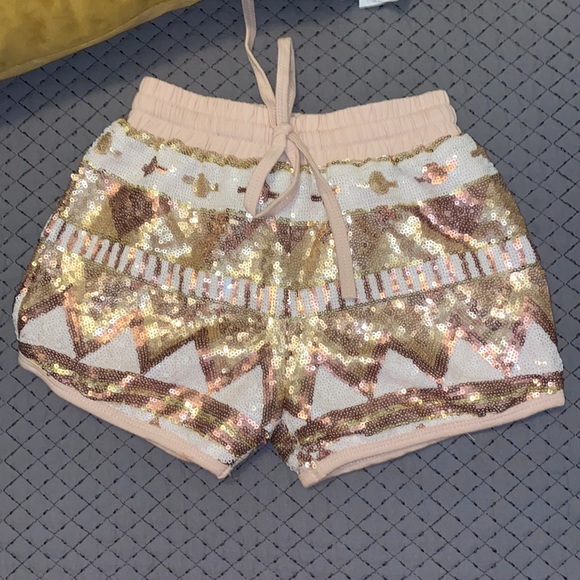 Mia Joy Sequins Shorts - Picture 2 of 4